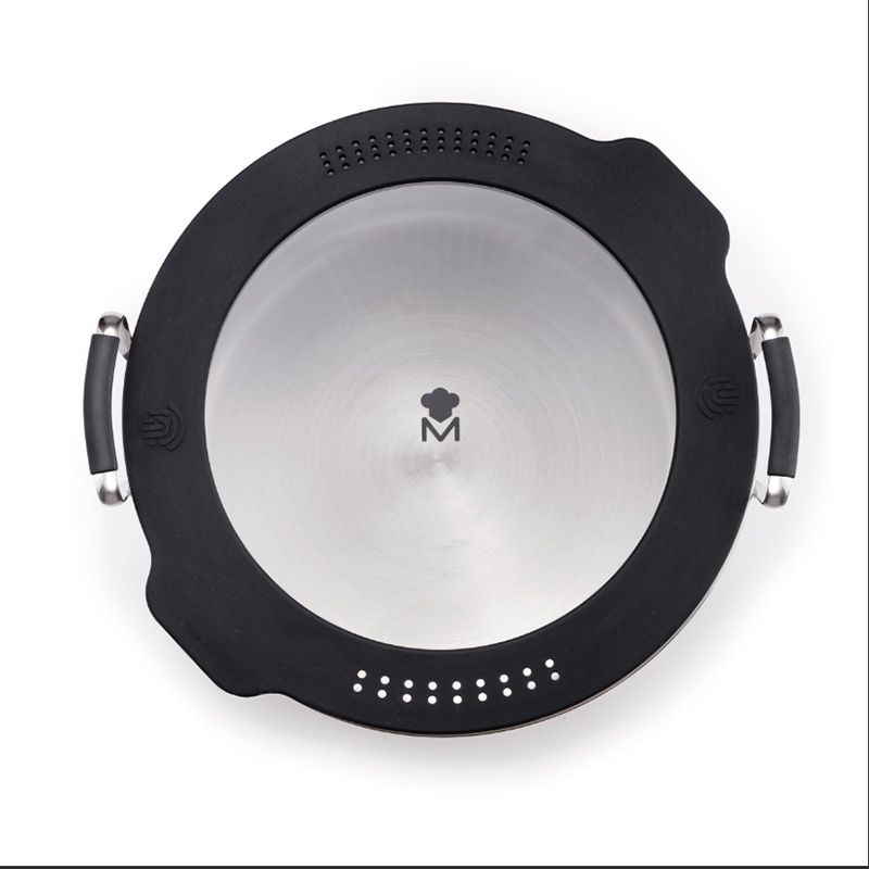 Bergner Masterpro Pan Met Siliconen Deksel - Ø16 Cm
