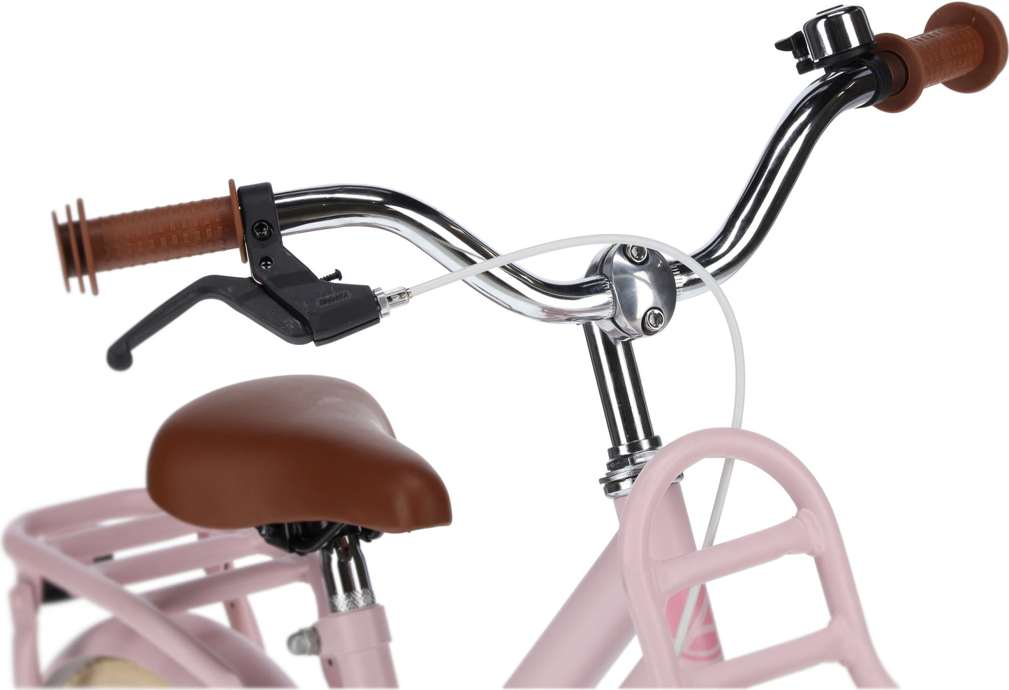 Vélo pour enfants et filles AMIGO Bella Bike 12" 21 cm Frein à rétropédalage Rose