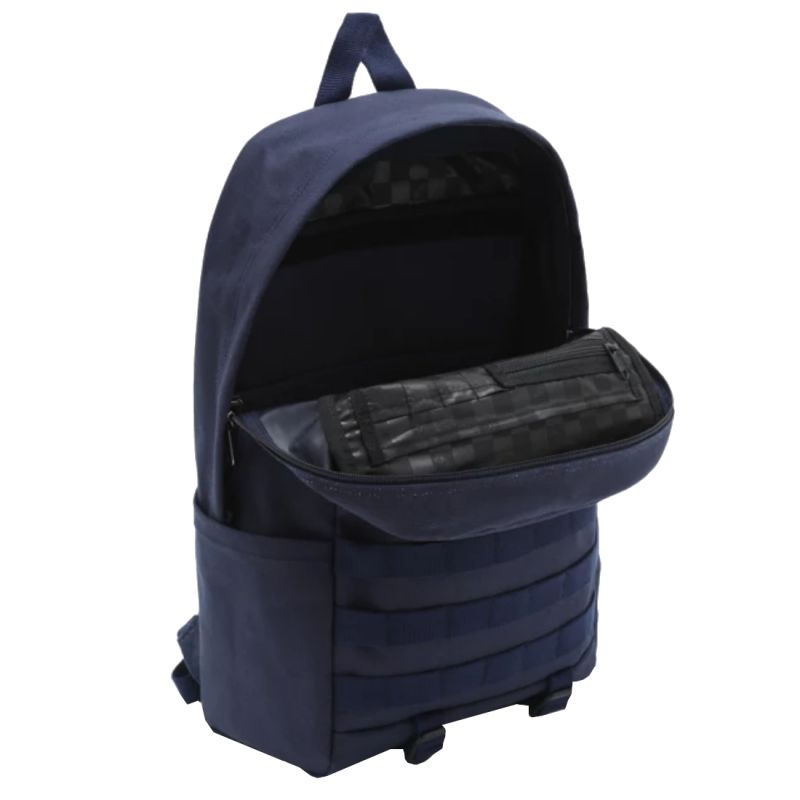 Sac à dos Vans Transplant – Bleu marine foncé | Sac de tous les jours résistant et élégant