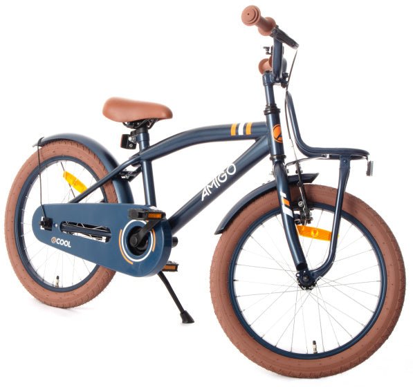 AMIGO 2Cool 20" Boys Bike Blue Kids Bicycle with Coaster Brake - Afanaya