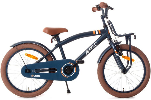 AMIGO 2Cool 20" Boys Bike Blue Kids Bicycle with Coaster Brake - Afanaya
