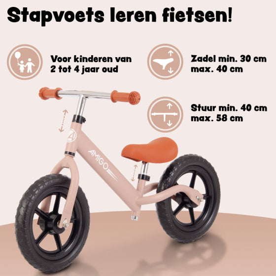Amigo Hopper Loopfiets Girls