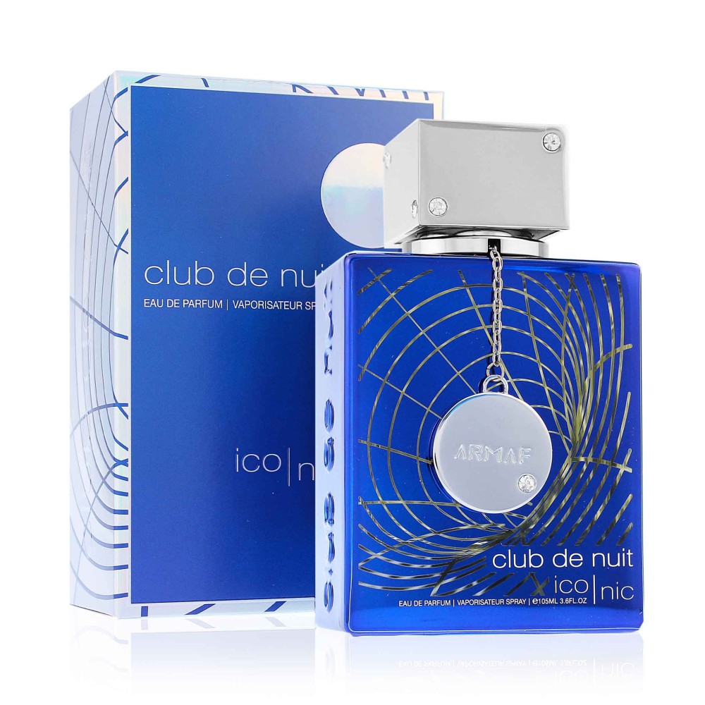 Armaf Club De Nuit Iconic Eau de Parfum Spray Parfum Homme Élégant Frais Boisé 105ml - Afanaya
