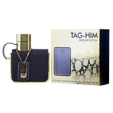 Armaf Tag - Him Prestige Edition Eau de Toilette Spray Parfum Homme Frais Boisé 100ml - Afanaya