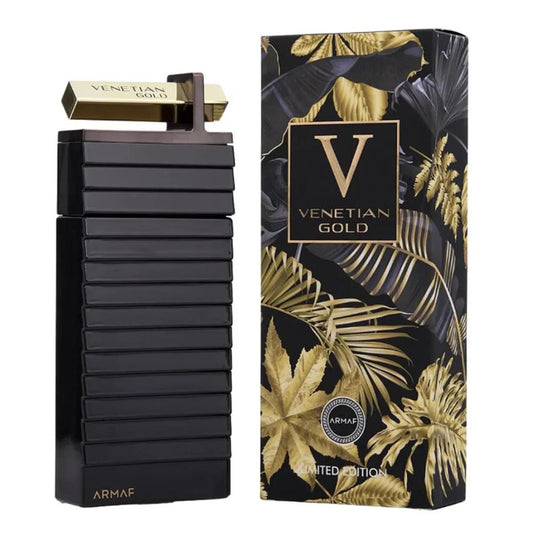Armaf Venetian Gold Eau de Parfum Édition Limitée 100ml Parfum Homme Oriental Boisé de Luxe - Afanaya