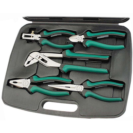 Brudermannesmann Brüder Mannesmann Tangenset (5 Delig) In Koffer - Afanaya