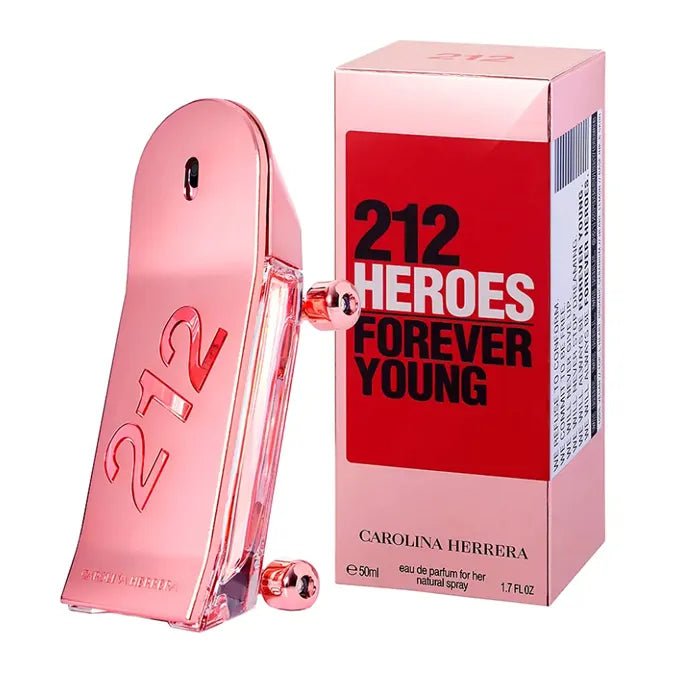 Carolina Herrera 212 Heroes For Her Eau De Parfum Vaporisateur 50ml - Afanaya