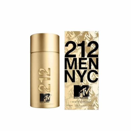 Carolina Herrera 212 Men MTV Eau De Toilette Vaporisateur 100ml Limited Edition - Afanaya