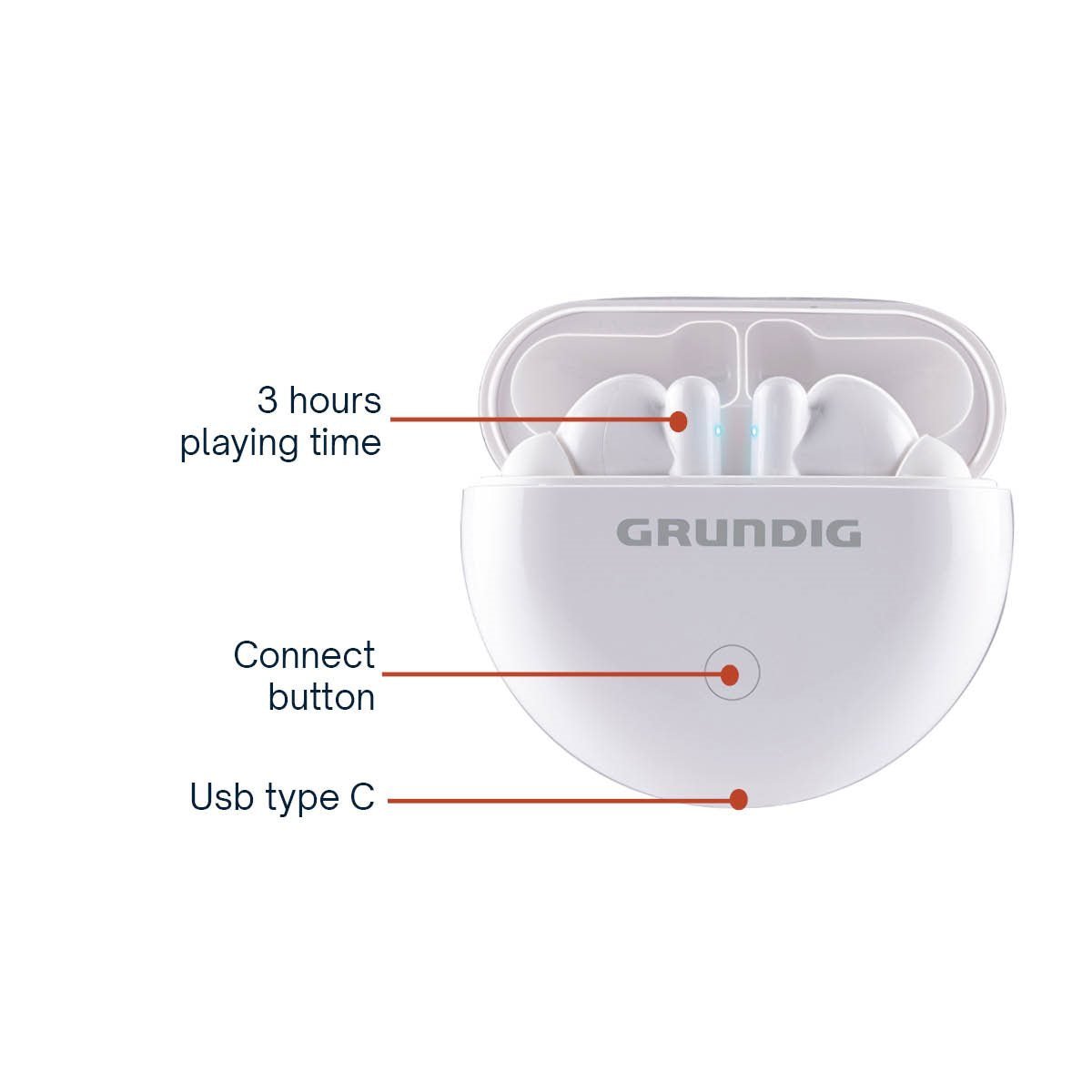 Earbuds Tws 350Mah Bt - Afanaya