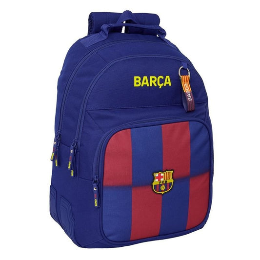 FC Barcelona Double Backpack – Blaugrana School & Sports Bag - Afanaya