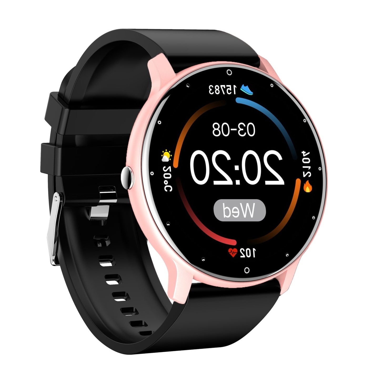 Gravity GT1 - 2 Women’s Smartwatch – Elegant Fitness & Health Tracker - Afanaya