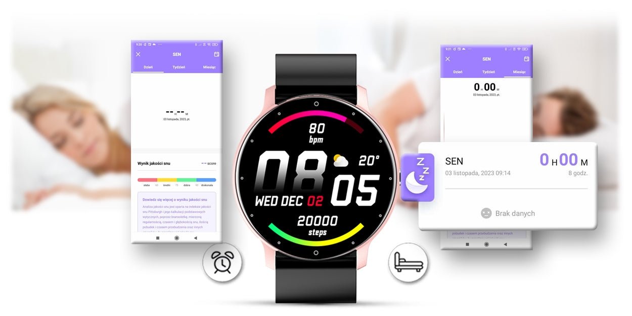 Gravity GT1 - 2 Women’s Smartwatch – Elegant Fitness & Health Tracker - Afanaya