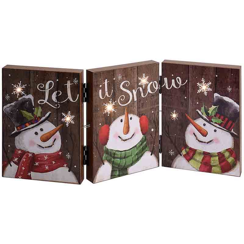 Houten Decoratie Met Licht - Afanaya