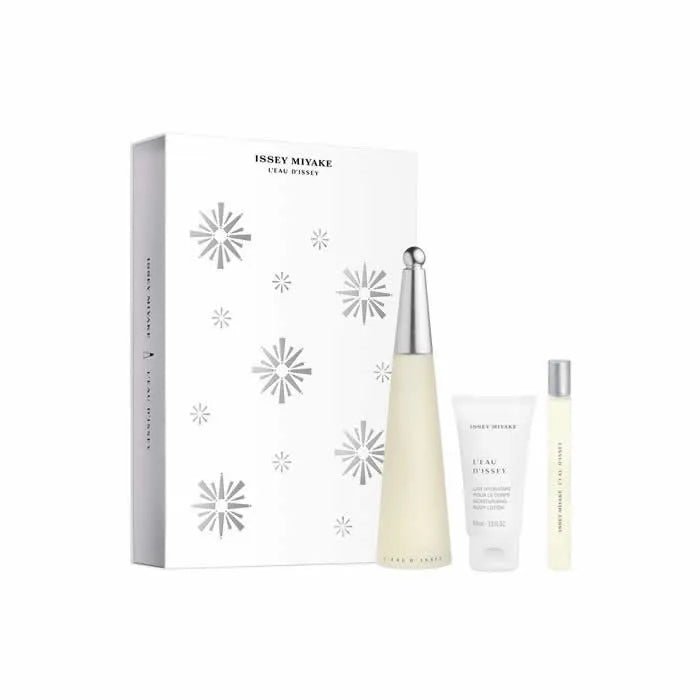 Issey Miyake L'Eau D'Issey Eau De Toilette Spray 100ml Coffret 3 Produits - Afanaya