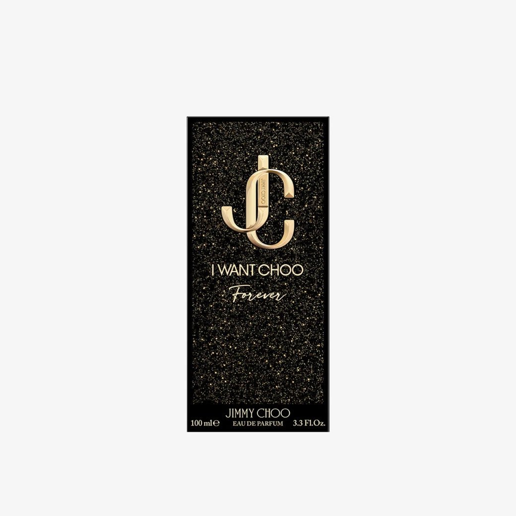 Jimmy Choo I Want Choo Forever Eau de Parfum 100 ml – Bold, Sensual Chypre - Gourmand Scent for Women - Afanaya