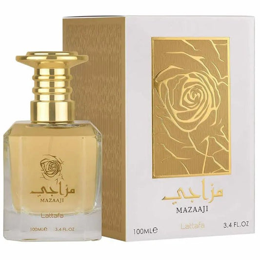LATTAFA MAZAAJI EAU DE PARFUM SPRAY 100ML - Afanaya