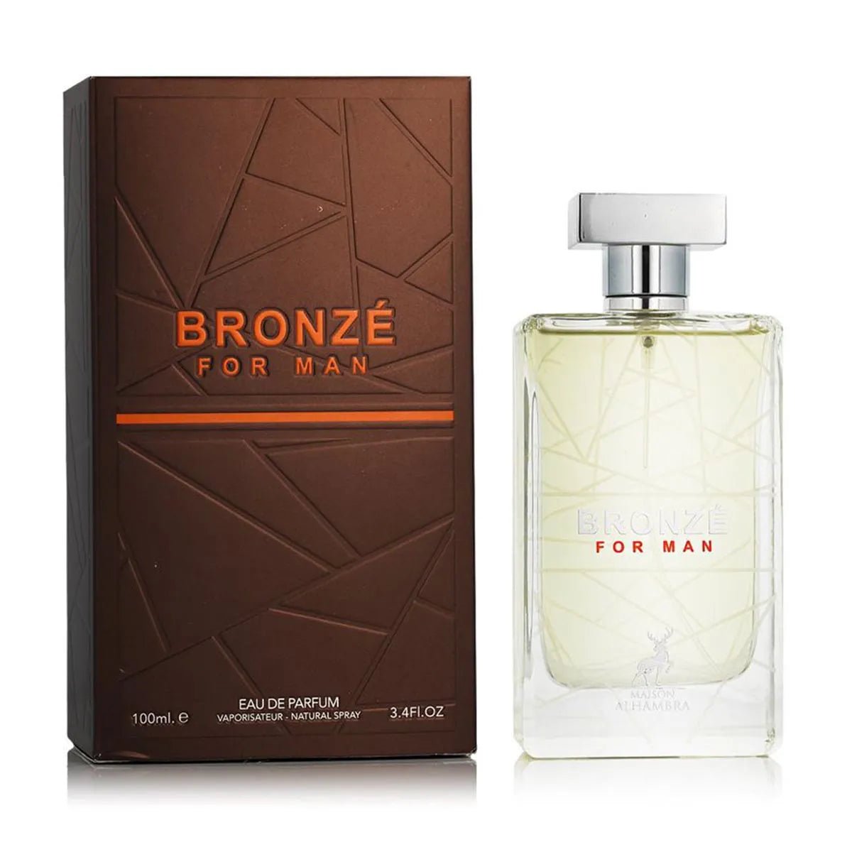 Maison Alhambra Bronze For Man Eau De Parfum 100ml Spray - Afanaya