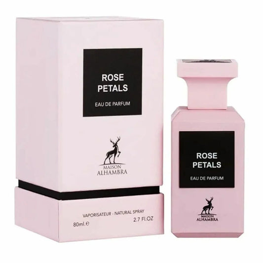 Maison Alhambra Rose Petals Eau De Parfum 80ml Spray - Afanaya