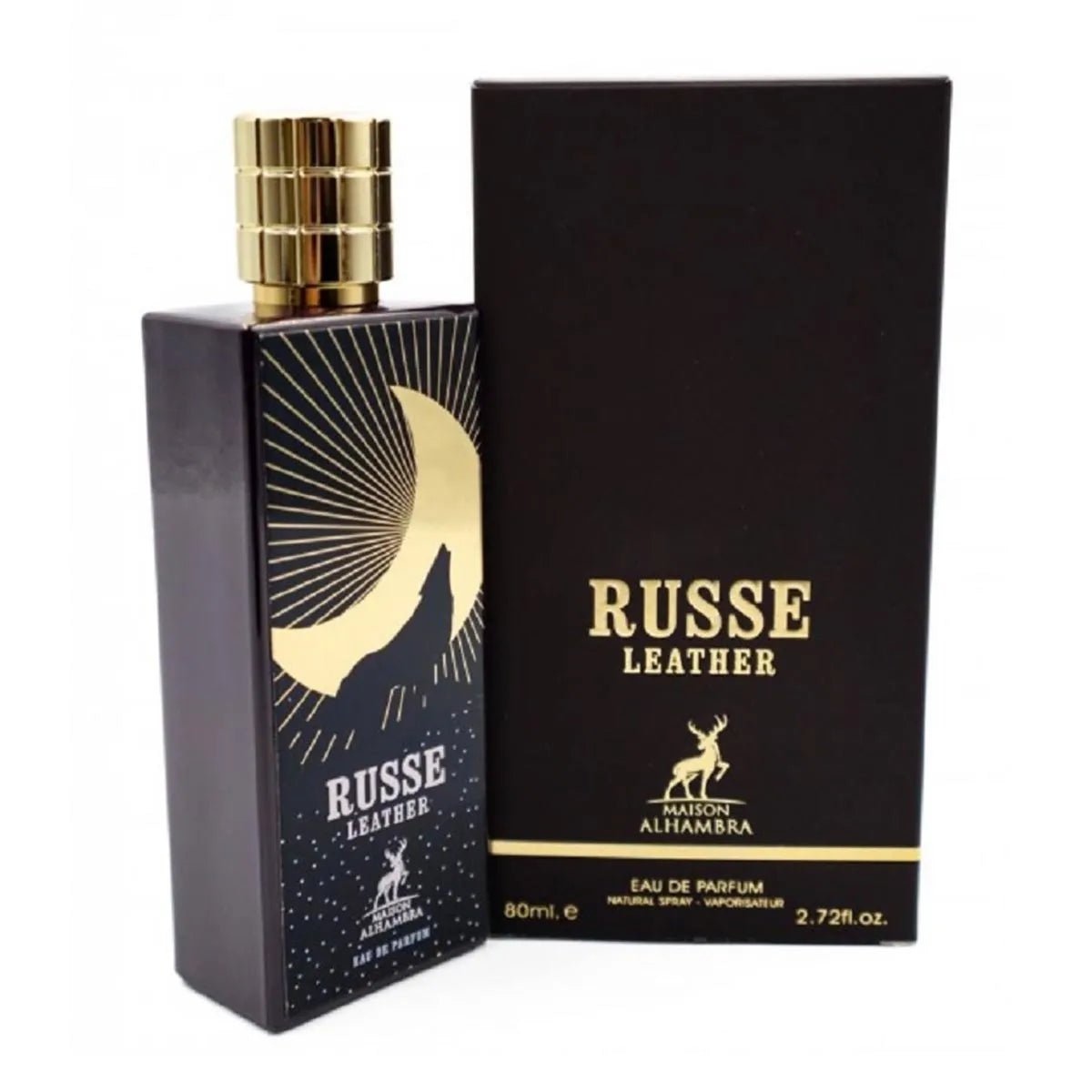 Maison Alhambra Russe Leather Eau De Parfum 80ml Spray - Afanaya
