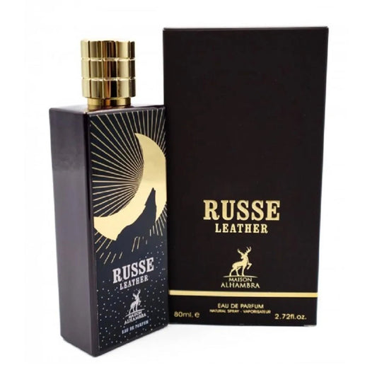 Maison Alhambra Russe Leather Eau De Parfum 80ml Spray - Afanaya