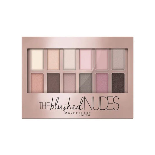 Maybelline The Blused Nudes Eye Shadow Palette See It On You - Afanaya
