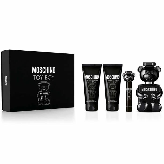 Moschino Toy Boy Eau De Parfum Vaporisateur 100ml Coffret 4 Produits - Afanaya