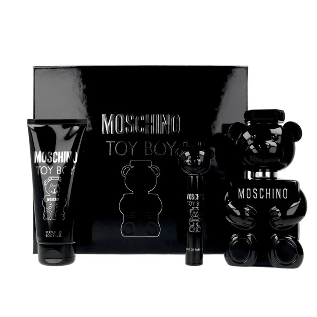 Moschino Toy Boy Eau de Parfum 100ml Gift Set – 4-Piece Men’s Fragrance Collection