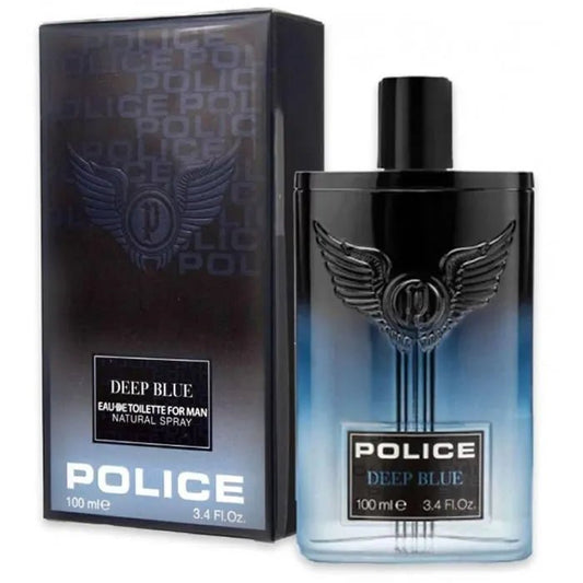 Police Deep Blue Eau De Toilette Vaporisateur 100ml - Afanaya