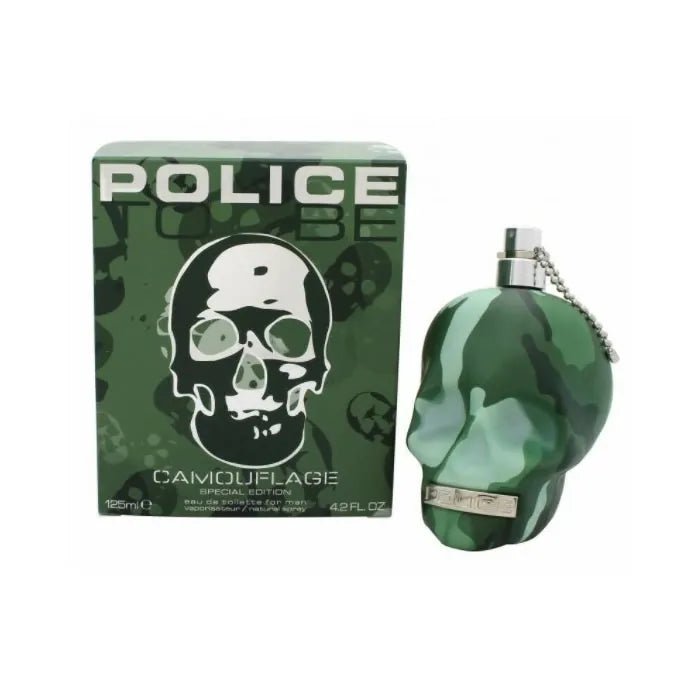 Police To Be Camouflage Special Edition Eau De Toilette Vaporisateur 125ml - Afanaya