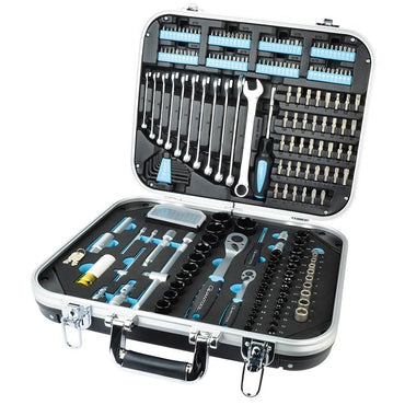 Quantool Tool Set 233 Pieces CrV Steel Complete Hand Tool Kit for Home & Workshop - Afanaya