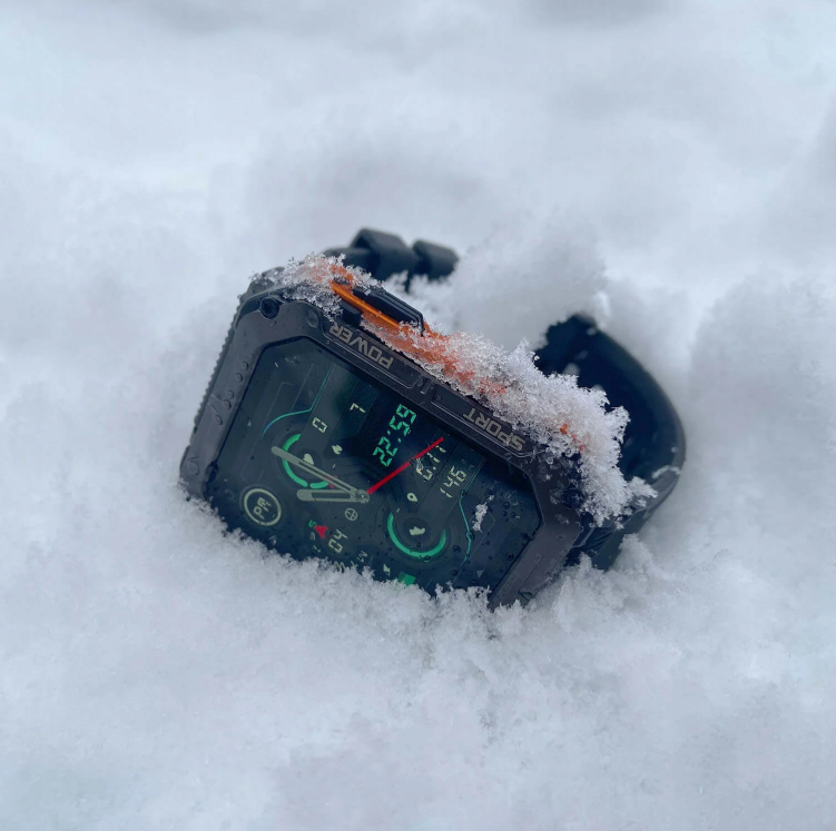 Rubicon RNCF27 Multi-Sport Men’s Smartwatch – Black/Orange