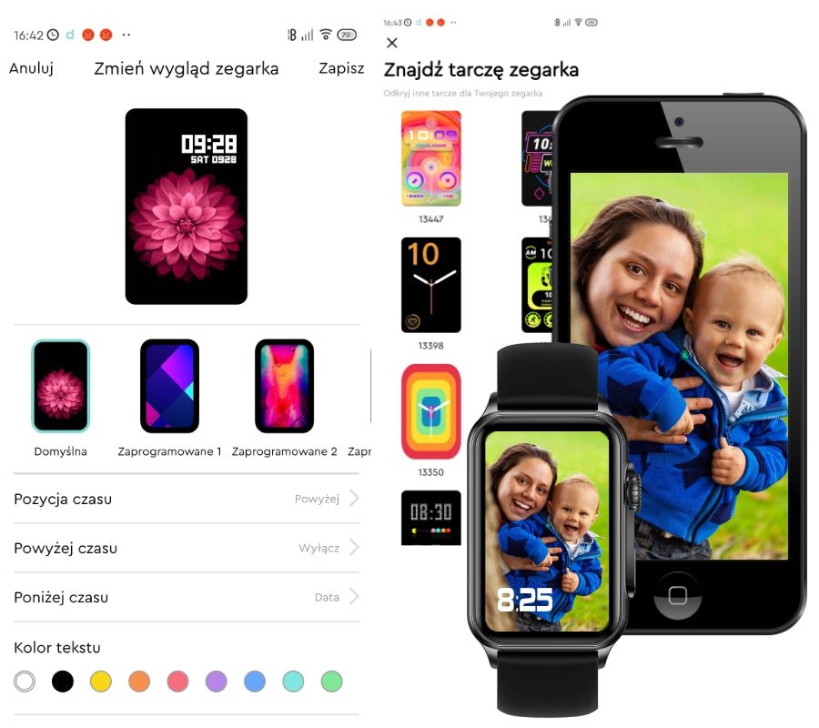 Rubicon RNCF06 Women’s Smartwatch Titanium Case with Orange Strap SMARUB221 - Afanaya