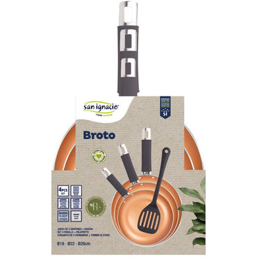 San Ignacio Koekenpannenset Broto - Inductie - Afanaya