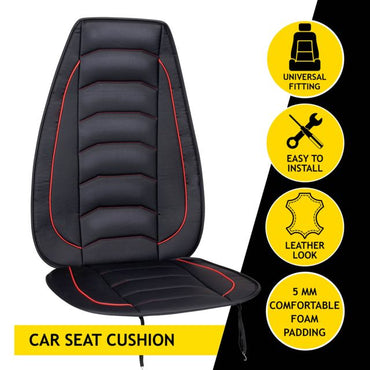 Seat Cushion 5Mm Foam Red - Afanaya