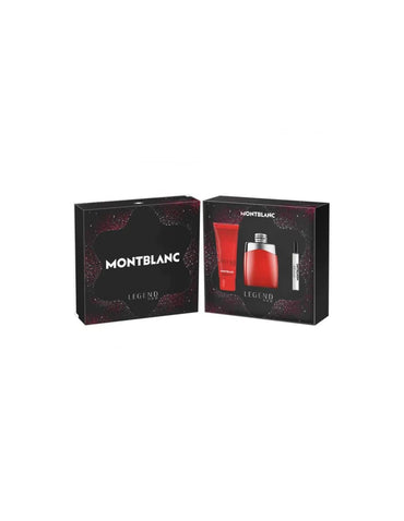Set Montblanc Legend Red Edp 100ml Gel Mini@ - Afanaya