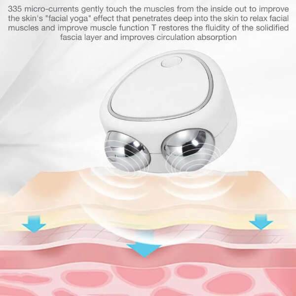 Skin Massager Anti Wrinkle Facial Device Smart Lift Device for Facial Massage Skin Firming - Afanaya