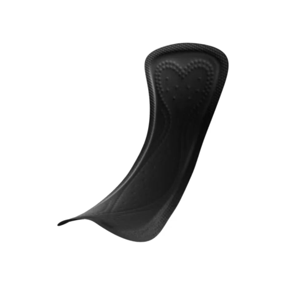 TENA Silhouette Noir Mini Panty Liners Black, Discreet Daily Protection – Pack of 18