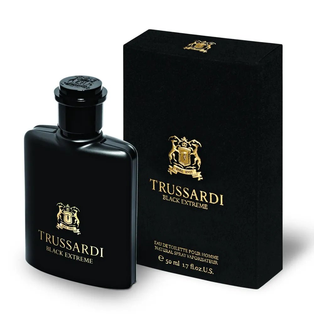 Trussardi Black Extreme Eau De Toilette Vaporisateur 50ml - Afanaya