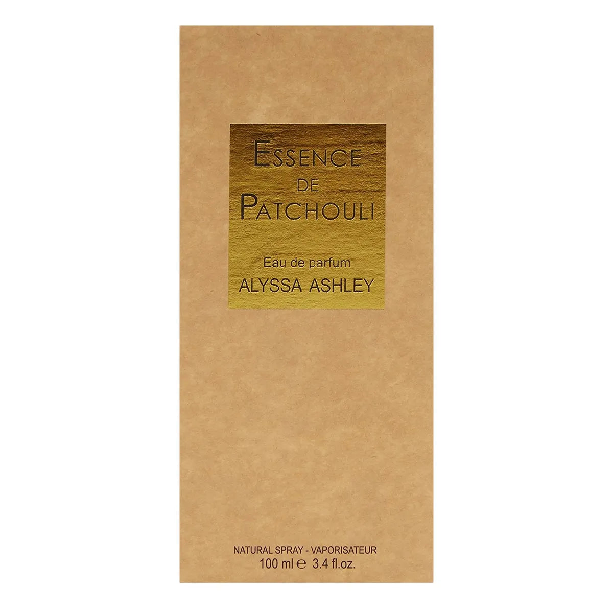 Alyssa Ashley Essence de Patchouli Eau de Parfum Spray – Vaporisateur Femme 100ml