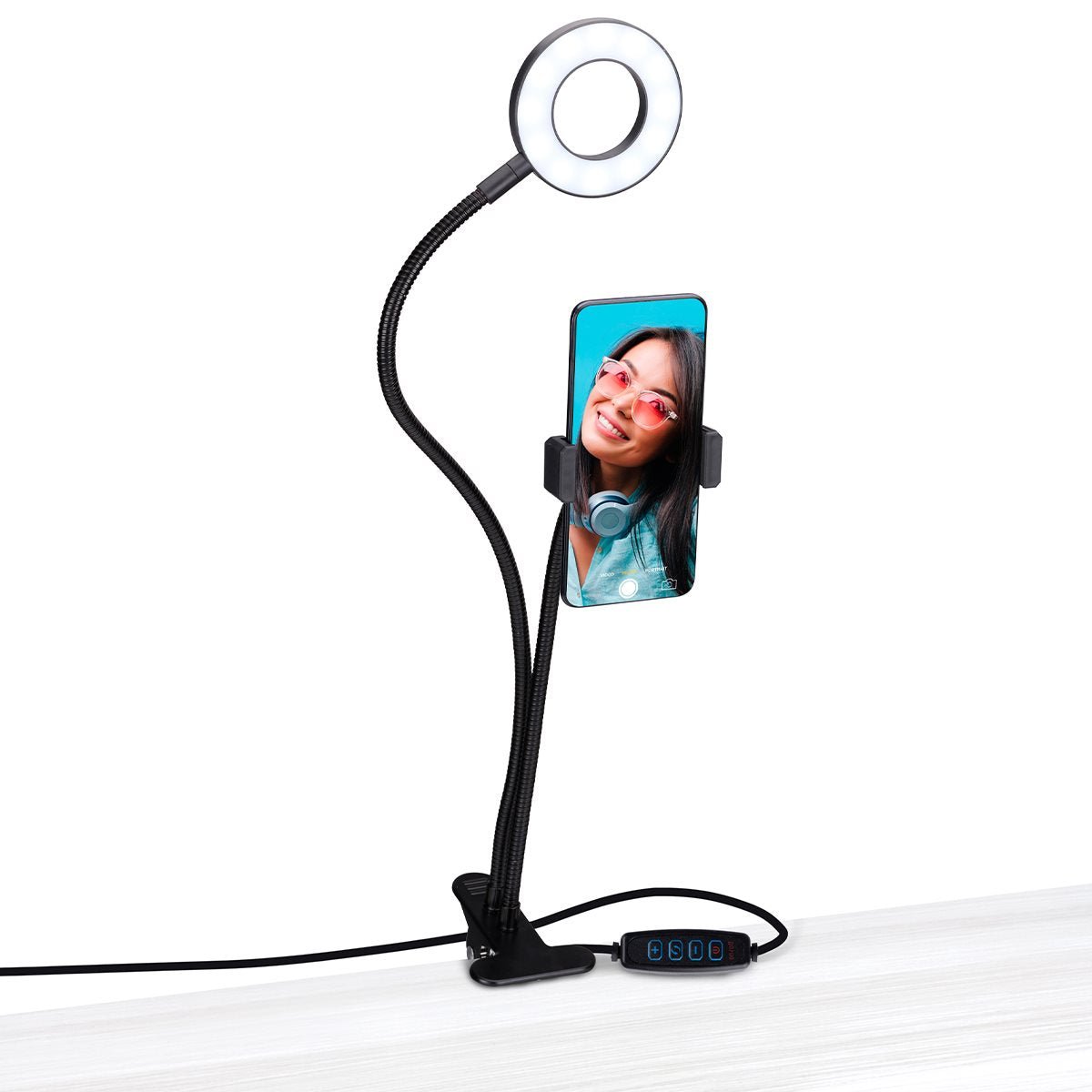 2 - In - 1 Selfie Studio Clip - Afanaya