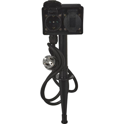 Fxcontrol Tuincontactdoos 2-Voudig Met Timer