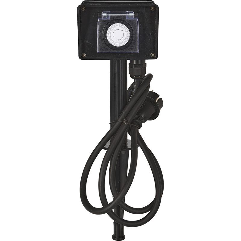 Fxcontrol Tuincontactdoos 2-Voudig Met Timer