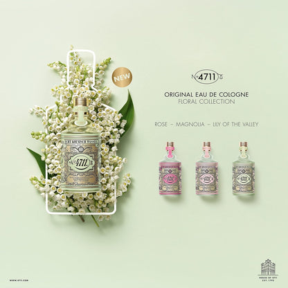 4711 Lily of the Valley Eau de Cologne Spray 100ml Fresh Floral Perfume for Women - Afanaya