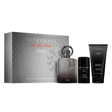 Afnan Supremacy Not Only Intense Coffret Eau de Parfum 100 ml + Gel de Bain 100 ml Déodorant Stick 75 ml