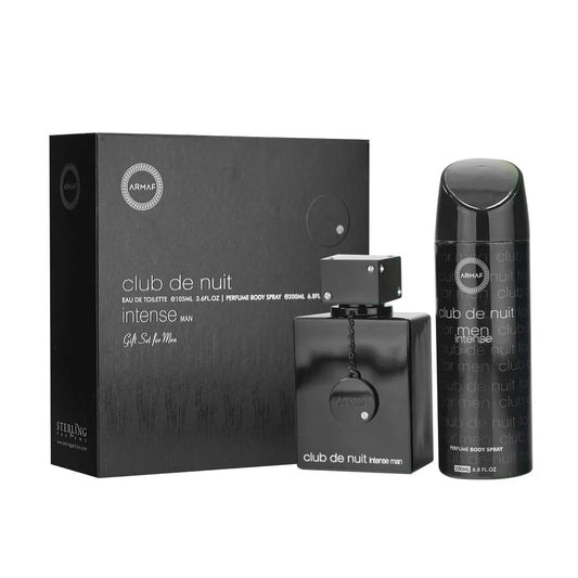 Armaf Club De Nuit Intense Man Eau de Toilette 200 ml + Body Spray 200 ml Parfum Homme Épicé Boisé