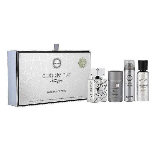 Armaf Club De Nuit Sillage Coffret Eau de Parfum 30 ml + Brume Capillaire 55 ml + Déodorant Stick 75 ml + Spray Corps 50 ml