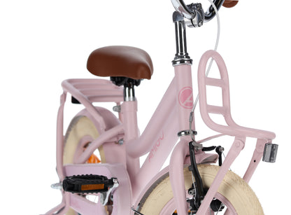 Vélo pour enfants et filles AMIGO Bella Bike 12" 21 cm Frein à rétropédalage Rose 