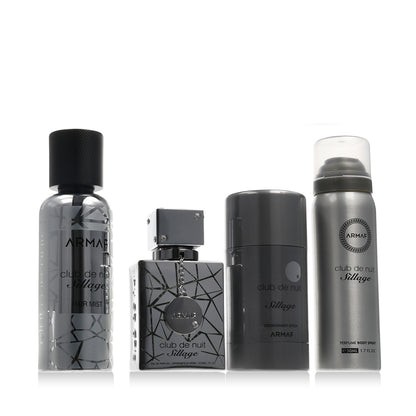 Armaf Club De Nuit Sillage Coffret Eau de Parfum 30 ml + Brume Capillaire 55 ml + Déodorant Stick 75 ml + Spray Corps 50 ml