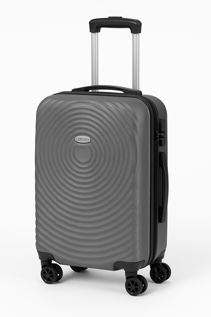 Valise cabine Ceruzo légère de 51,5 cm – Gris