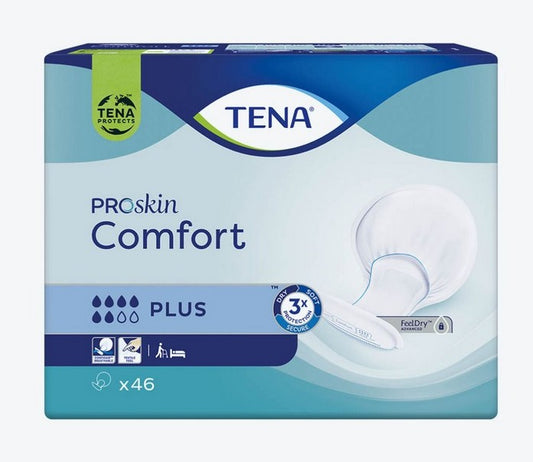 TENA Comfort Plus Incontinence Pads Pack 46 pads